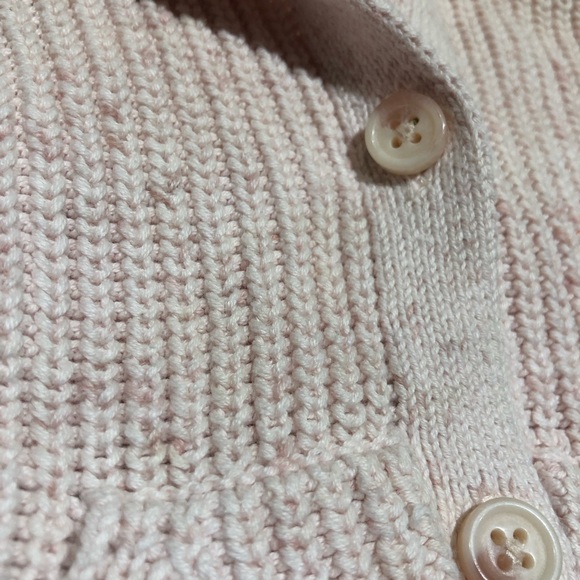 Jamie Kay pink sweater romper mauve onesie 6-12 months 2pcs - Picture 5 of 6